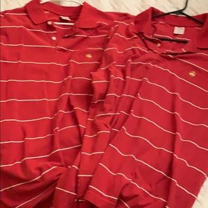 Two Men’s Brooks Brothers Polos Stripped XXL